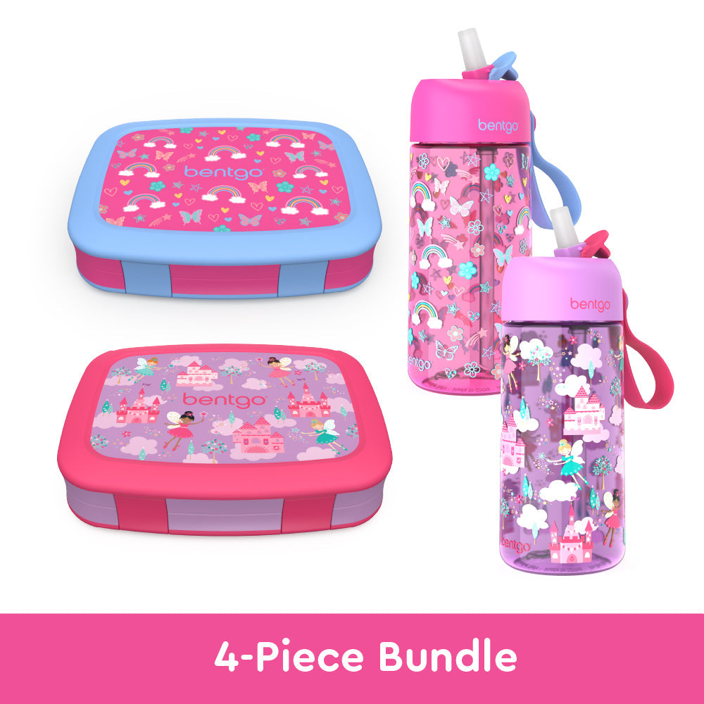 bentgo-kids-prints-lunch-boxes-and-water-bottles-p8 bentgo-lunch-box-bottle-bundle-rainbow-fairy-1.jpg